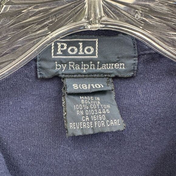 Y2K Polo Ralph Lauren Jersey Knit 100% cotton Collared Short Sleeve Polo Size S - Picture 7 of 9